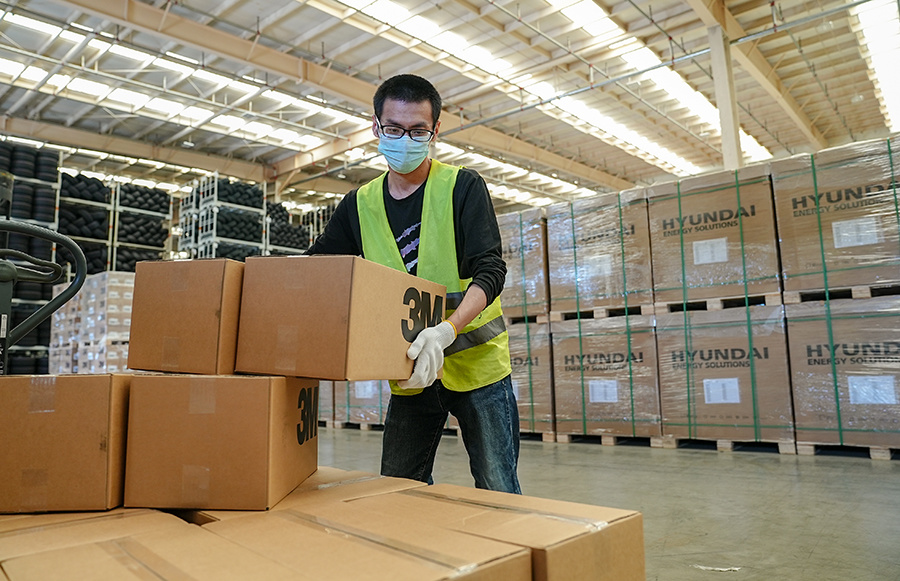 安徽合肥 物流“不断流” 服务不断档 构筑高效现代搬运服务体系